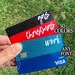 Custom Debit Card Skin Wrap Wraps Skins Decal Credit Decals Budget Money Label Labels Bank Chip Cover Purse Wallet Cash EBT WIC SNAP Sparkly 