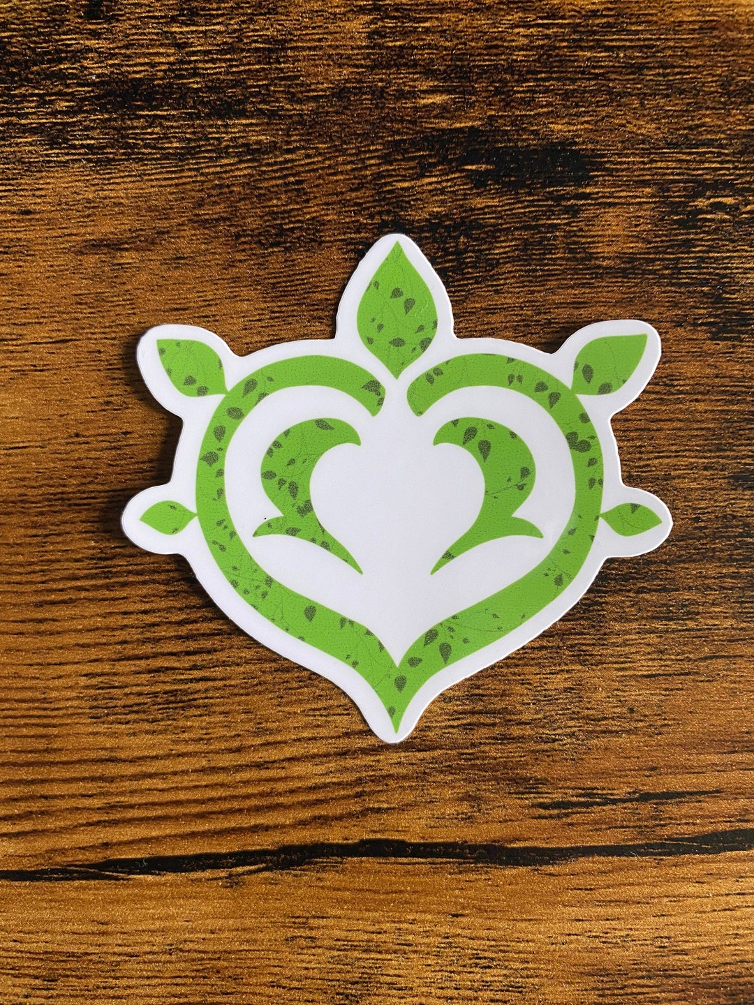 Genshin Impact - Element - Dendro - Weatherproof Glossy Vinyl Sticker ...