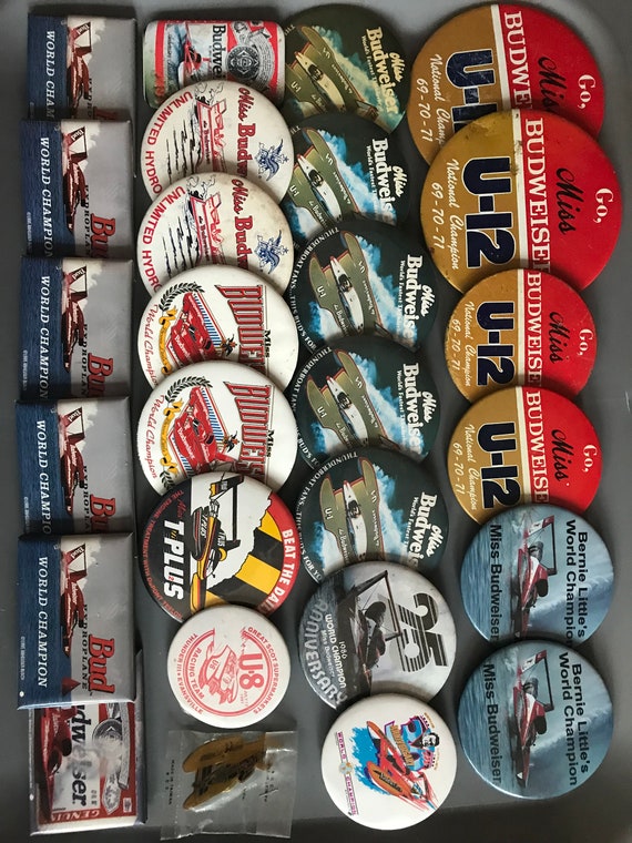 boat racing buttons