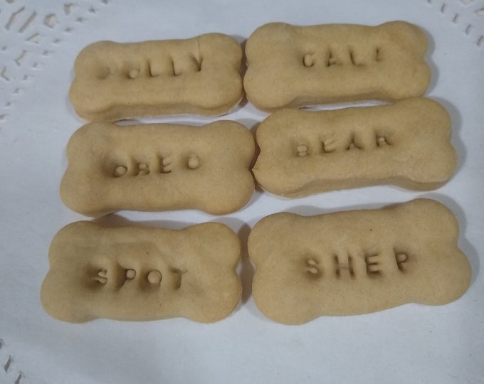 personalized dog bones