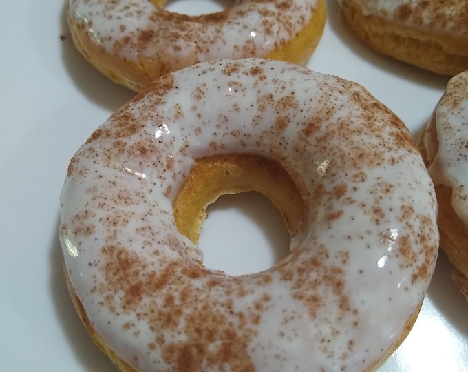 pumpkin doggie donuts