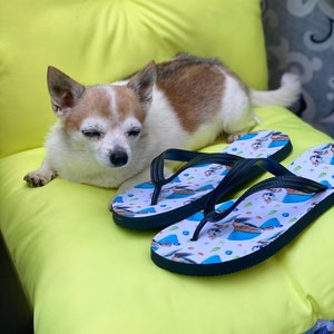 Lil Hobb Mermaid Flip-Flops