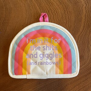 Rainbow Potholder