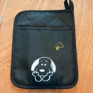 Snoopy und Woodstock Topflappen