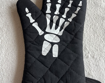 Skeleton Hand Oven Mitt