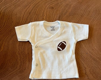 Fußball Side-Snap Baby Shirt