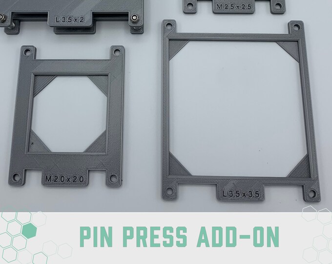 Pin Backing Card Frame - 3d Printed Add-on - Etsy