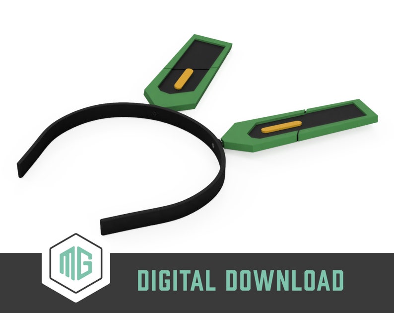 3d files Cameron /'Cammie/' MacCloud/'s Headband Download Only genLOCK