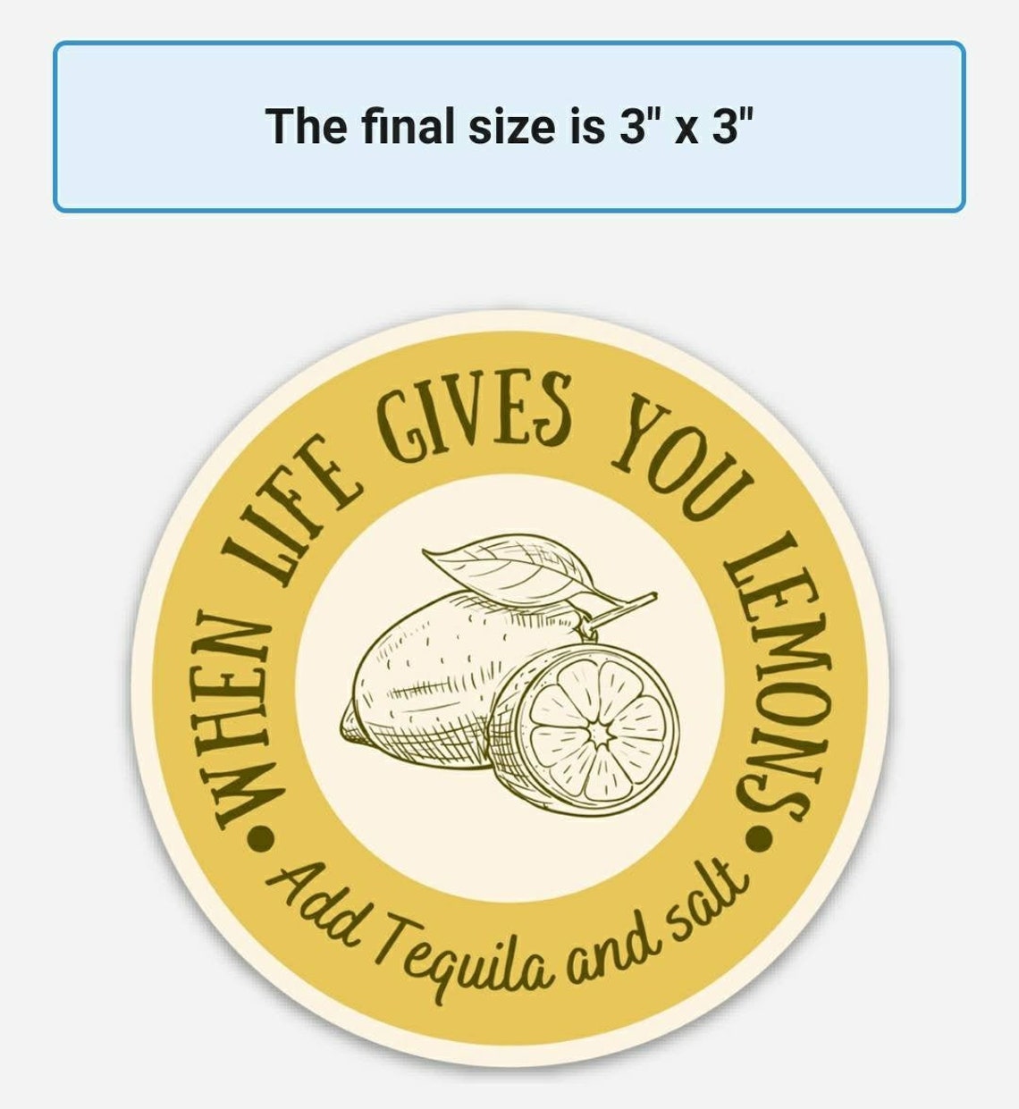 Tequila sticker alcohol themed vinyl sticker waterproof | Etsy