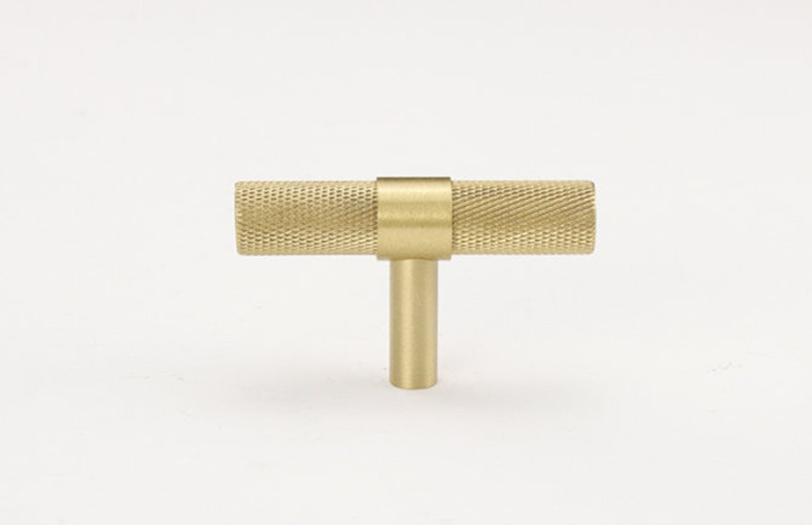 Brass T Bar Gold Handle Brass Handle Etsy UK