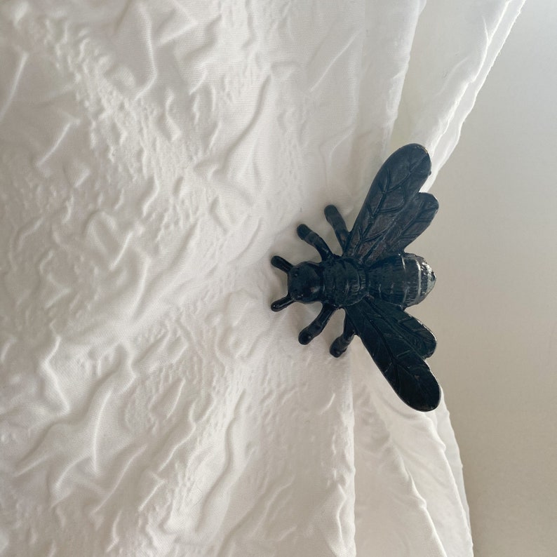 2x Gold Bumble Bee Hooks Curtain Tiebacks Door Hook Etsy
