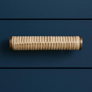 Maniglia per cassetti in rattan / Maniglia per guardaroba / Maniglia per cucina / Maniglie per cassetti / Maniglia per armadietto in rattan