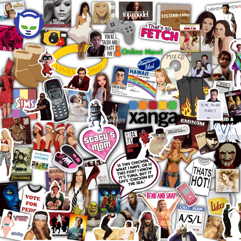 2000s Stickers - Etsy