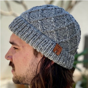 Argyle Beanie Pattern image 1