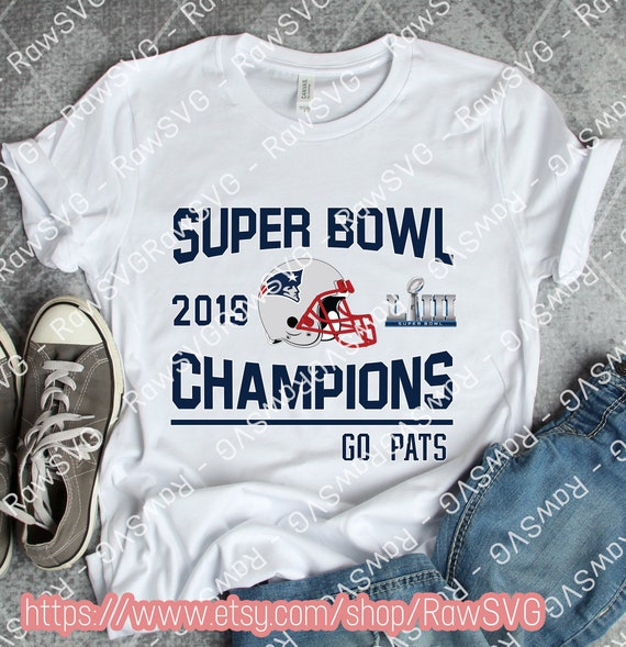 super bowl 53 champions shirt