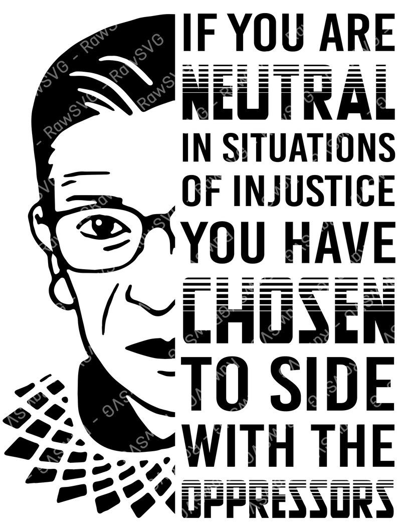 Ruth Bader Ginsburg What Would Do Notorious RBG Feminism | Etsy