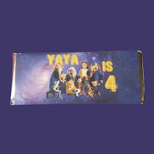 Personalized Chocolate Bar with Unique Designs