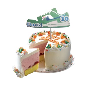 Sneaker Cake Topper Unique Gifts for Sneakerheads