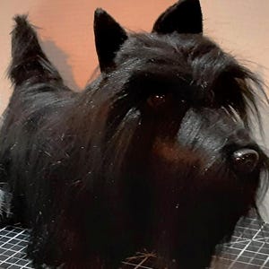 Scottish Terrier Plushie: Black Scottie Dog Toy