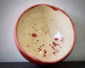 Small Red Confetti Bowl