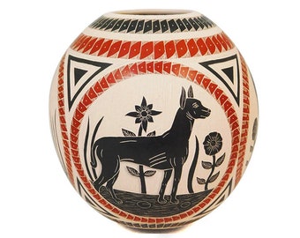 Adrian Corona: Pre-Columbian Xolos Olla Mata Ortiz Pottery