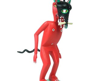 Vintage Porcelain Little Devil Figurines, 2
