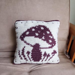 13x13 Inch Mushroom Pillow - Cute & Cozy Decorative Throw Pillow for Home Décor