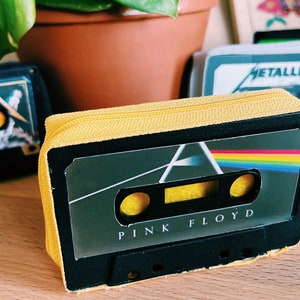 Cartera con tarjeta de casete personalizada/personalizada de Pink Floyd