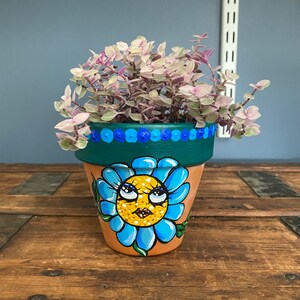 Flower Child Ceramic Planter