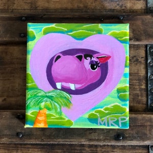 Bitty, Original Acrylic Painting on Canvas