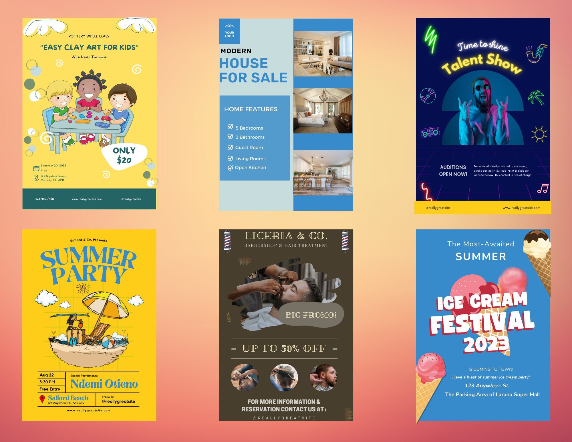 Leaflet Design Ideas For Kids