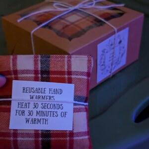 Corn Heating Pad Gift Set - Choose Fabric, Heavy Flannel Plaids - ClarkSisterSolace image 13