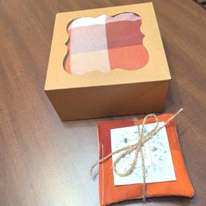 Corn Heating Pad Gift Set - Choose Fabric, Heavy Flannel Plaids - ClarkSisterSolace image 4