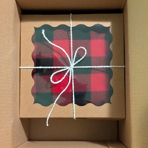Corn Heating Pad Gift Set - Choose Fabric, Heavy Flannel Plaids - ClarkSisterSolace image 7