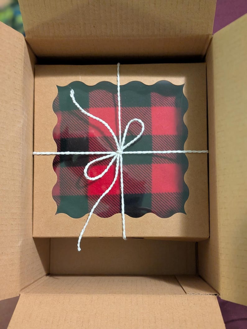 Corn Heating Pad Gift Set - Choose Fabric, Heavy Flannel Plaids - ClarkSisterSolace image 7