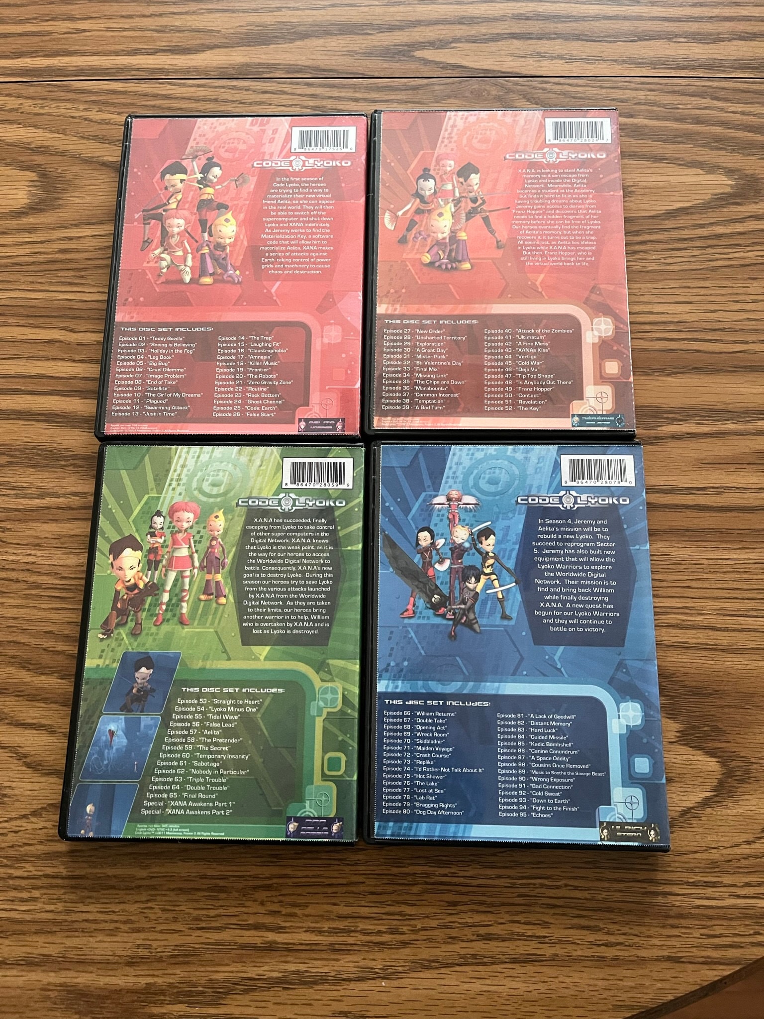 Code Lyoko Complete Series DVD Etsy