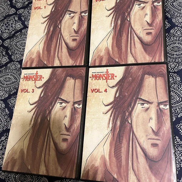 Naoki Urasawa's Monster Complete Series DVD or Blu-Ray English Dubbed Only