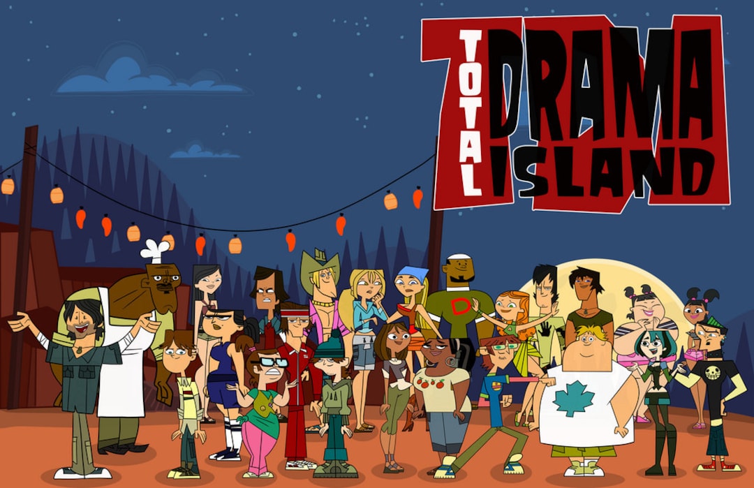 Total Drama Island Complete Season 1 DVD or Blu-ray Uncensored - Etsy ...