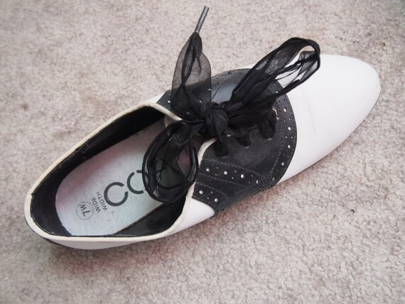 Vintage 80s Women's Party/Dance Shoes - image 3