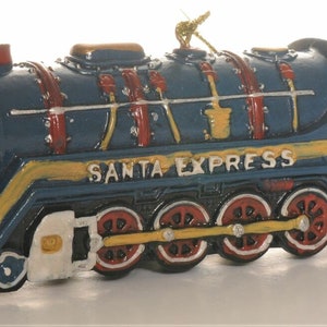 Santa Express Steam Train Ornament