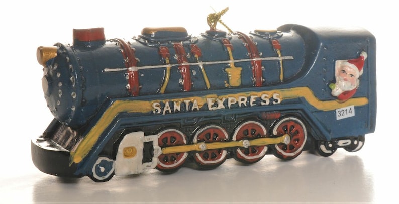 Santa Express Steam Train Ornament