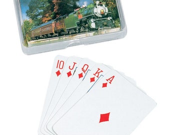 Steam Engine Playing Cards