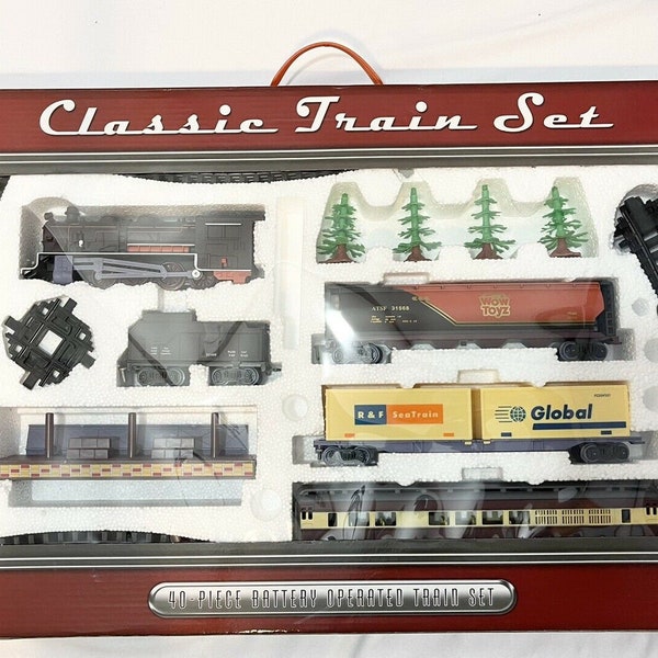 Deluxe Classic Steam Train 40-pc