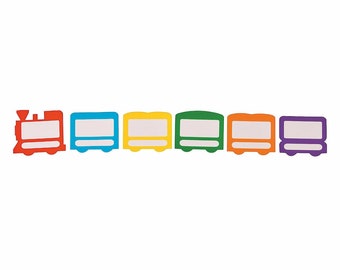 Dry Erase Build-A-Sentence Train Magnets (12 ct)