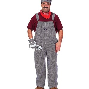 Costume dingénieur de train adulte : LARGE image 1