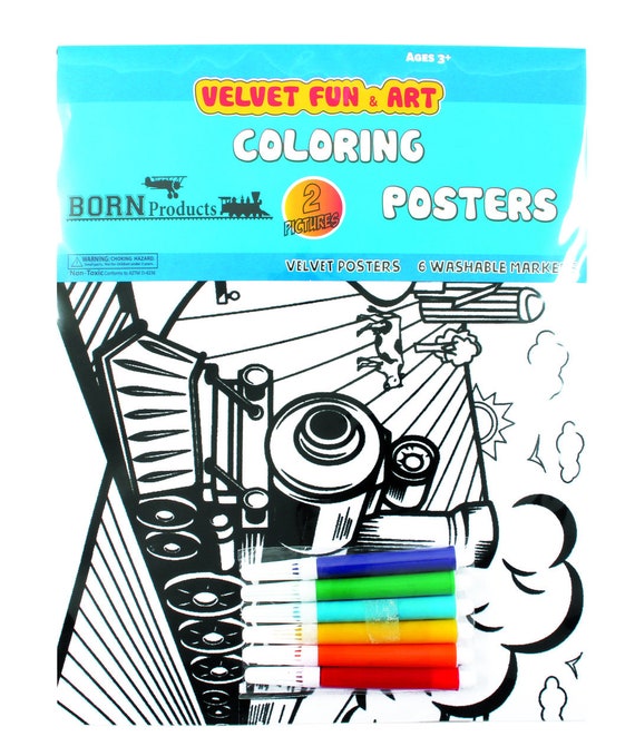 Velvet Coloring Posters