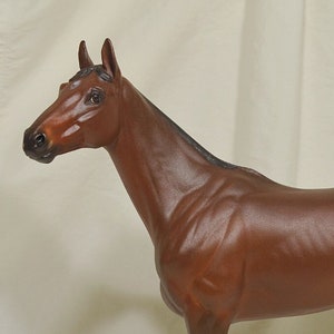 Large model horse custom orders; get your very own one of a kind model! // Handpainted, handmade, personal