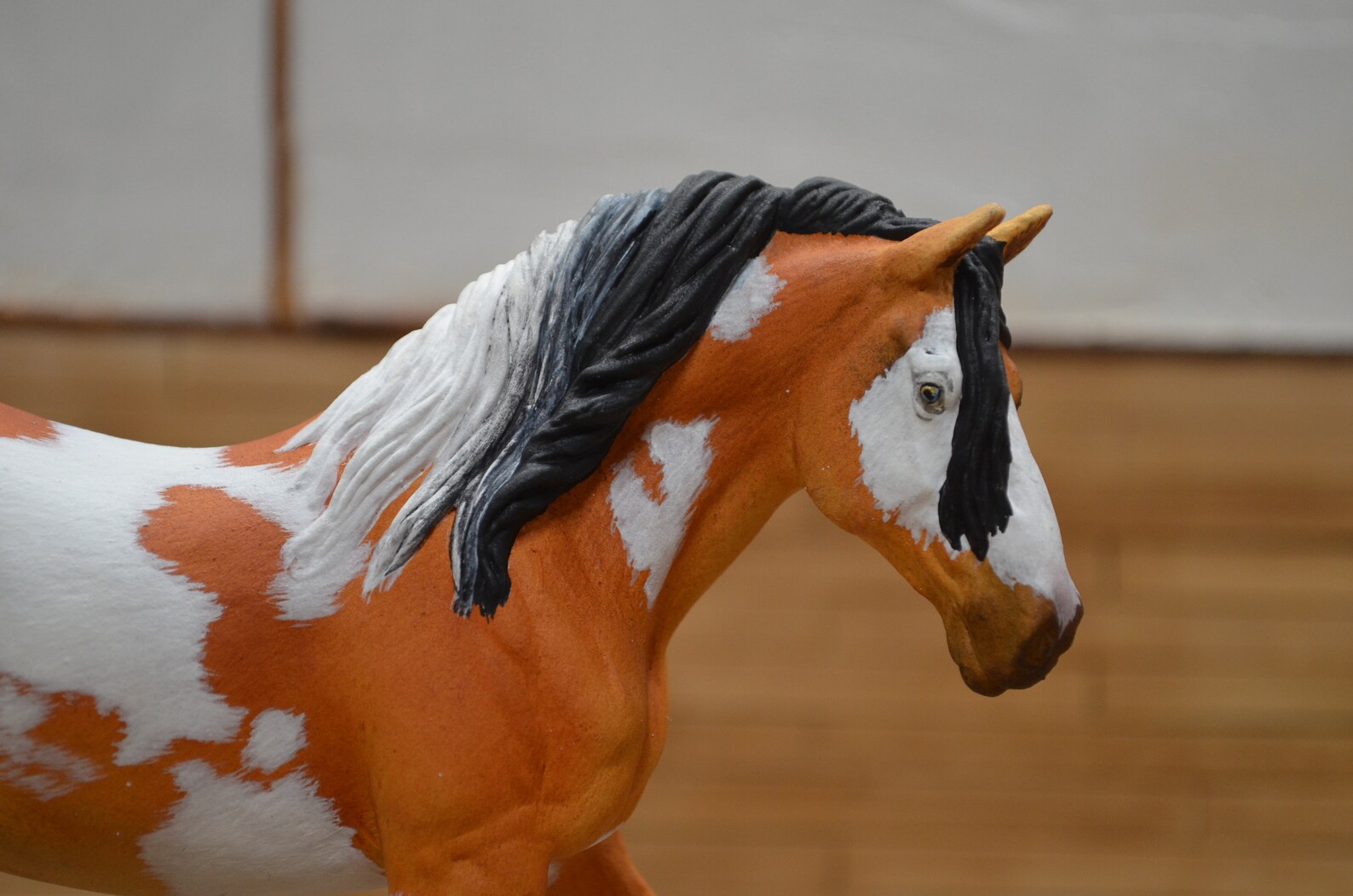 OOAK CollectA custom Palomino paint Shire mare Etsy