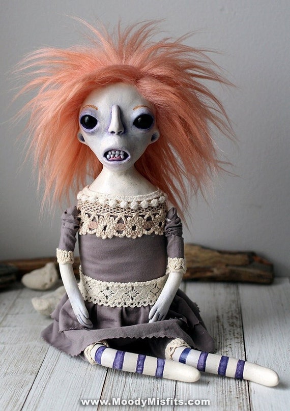Creepy sales handmade dolls