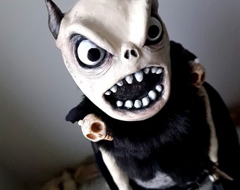 Toy Creepy Dolls With Teeth Decorative Doll Teddy Bear With Fangs